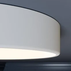 Loftlampe Cleo, Ø 40 cm, IP20, hvid, metal, E27