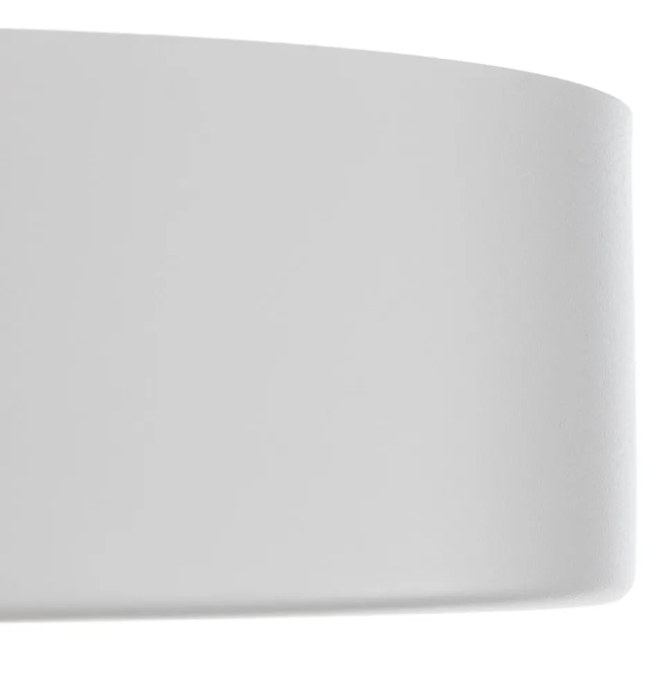 Loftlampe Cleo, Ø 30 cm, IP20, hvid, metal, E27