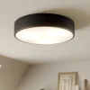 Loftlampe Cleo, Ø 40 cm, IP20, sort, metal, E27