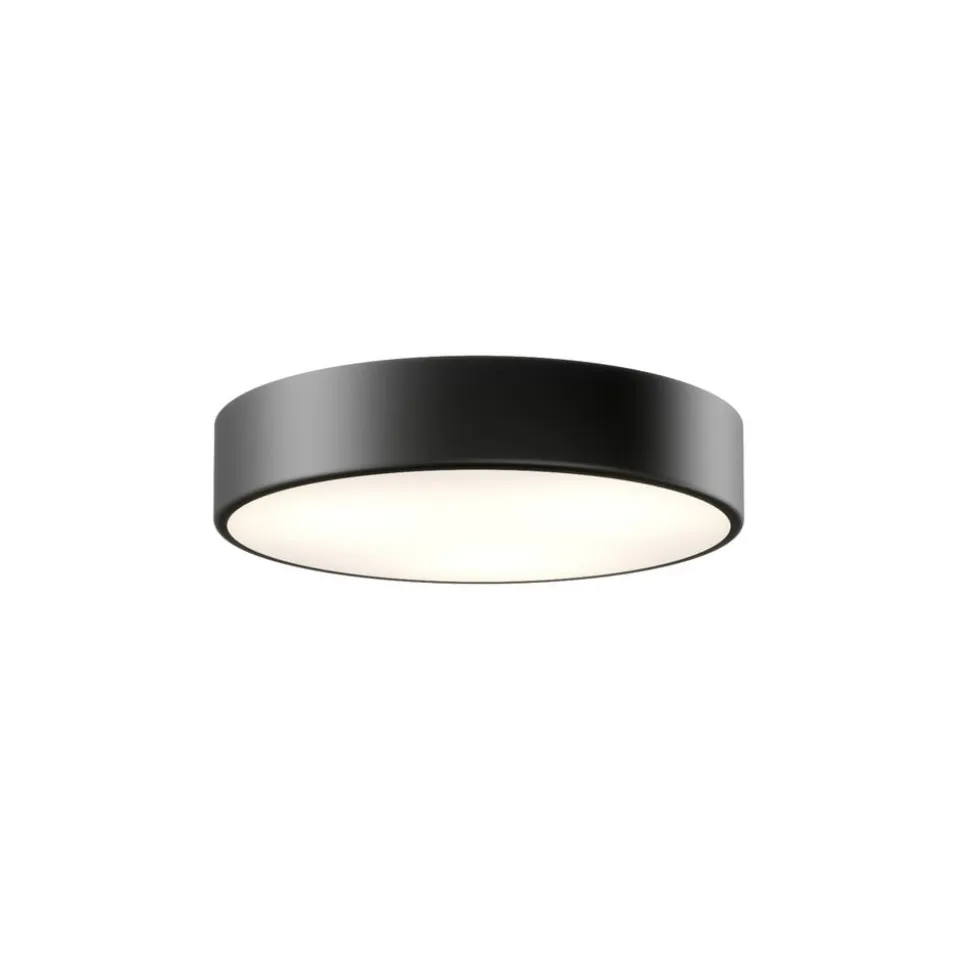 Loftlampe Cleo, Ø 40 cm, IP20, sort, metal, E27