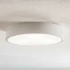 Loftlampe Cleo 400, hvid, sensor, IP20, Ø 40 cm, metal