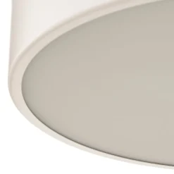 Loftlampe Cleo 400, hvid, sensor, IP20, Ø 40 cm, metal