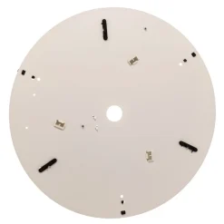 Loftlampe Cleo 400, hvid, sensor, IP20, Ø 40 cm, metal