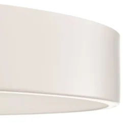 Loftlampe Cleo 600, hvid, sensor, IP20, Ø 60 cm, metal