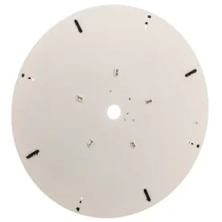 Loftlampe Cleo 600, hvid, sensor, IP20, Ø 60 cm, metal