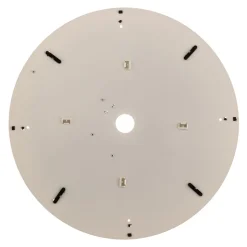 Loftlampe Cleo 500, hvid, sensor, IP20, Ø 50 cm, metal