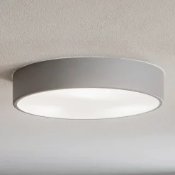Loftlampe Cleo 400, IP54, Ø 40 cm grå