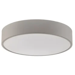 Loftlampe Cleo 400, IP54, Ø 40 cm grå