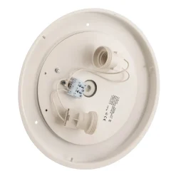 Loftlampe Cleo 300, IP54, Ø 30 cm grå