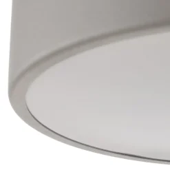 Loftlampe Cleo 300, IP54, Ø 30 cm grå