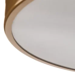 Loftlampe Cleo 400, IP54, Ø 40 cm guld