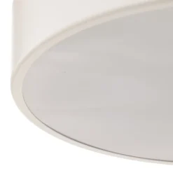 Loftlampe Cleo 400, IP54, Ø 40 cm hvid