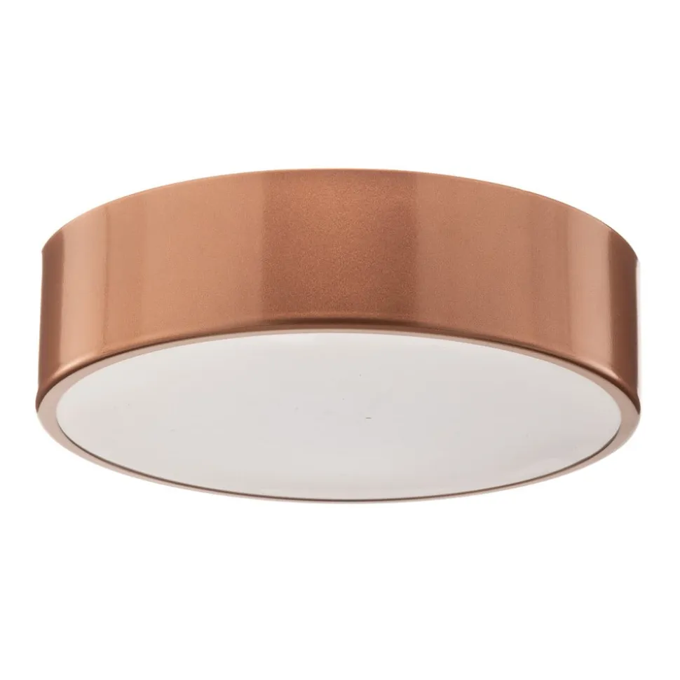 Loftlampe Cleo 300, IP54, Ø 30 cm kobber