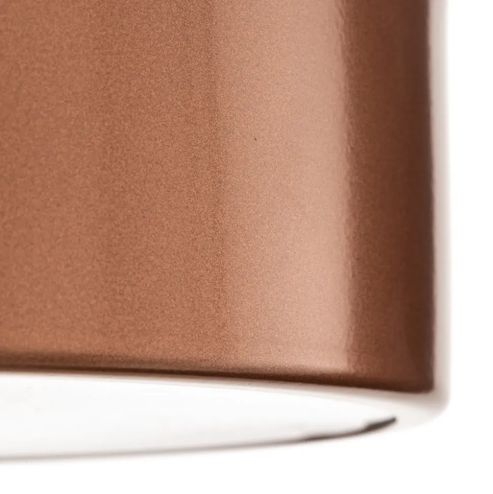 Loftlampe Cleo 300, IP54, Ø 30 cm kobber