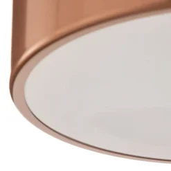 Loftlampe Cleo 300, IP54, Ø 30 cm kobber