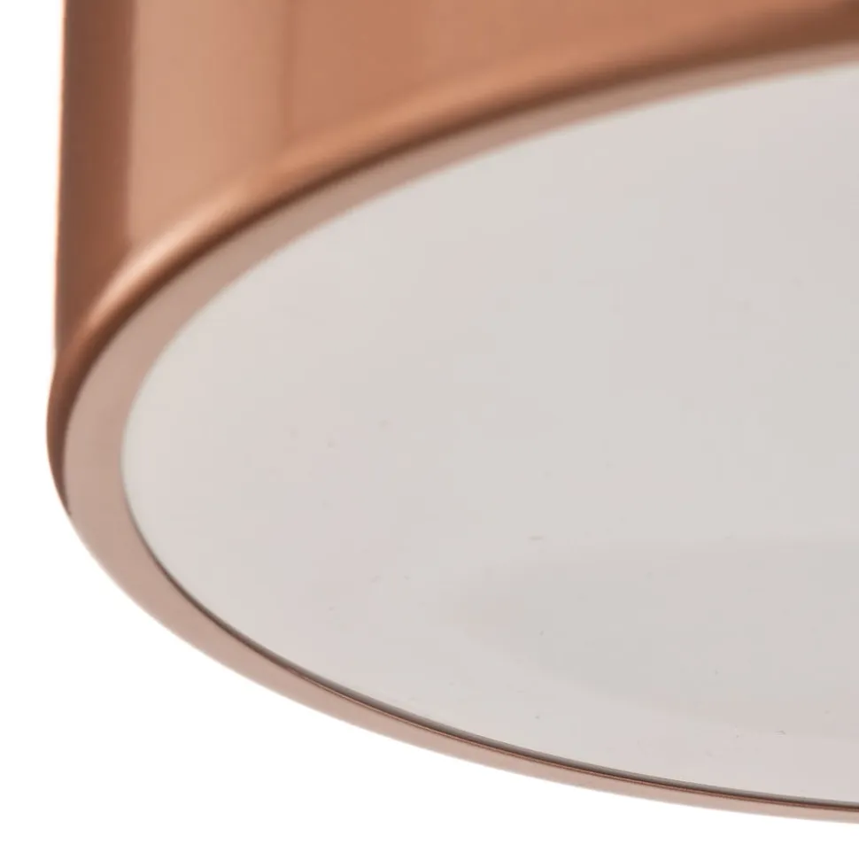 Loftlampe Cleo 300, IP54, Ø 30 cm kobber