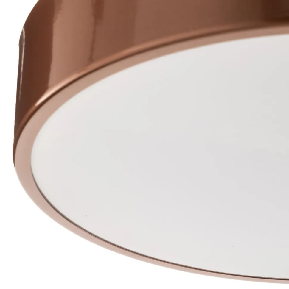 Loftlampe Cleo 400, IP54, Ø 40 cm kobber