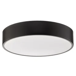 Loftlampe Cleo 400, IP54, Ø 40 cm sort