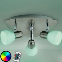 Loftlampe Enea-C LED RGBW tre lyskilder