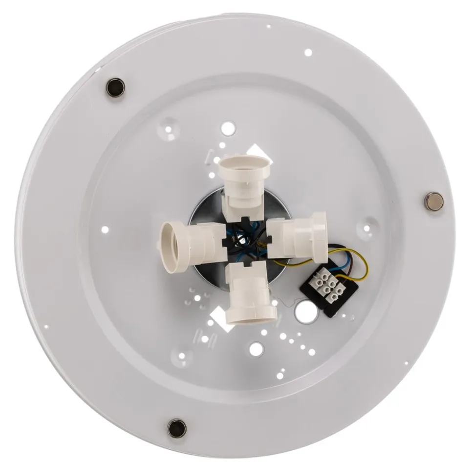 Loftlampe Rondo, grå Ø 45 cm