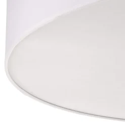 Loftlampe Rondo, hvid Ø 80 cm