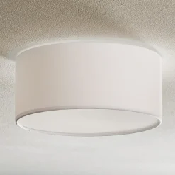 Loftlampe Rondo, hvid, Ø 30 cm