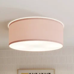 Loftlampe Rondo Kids, Ø 38 cm, pink