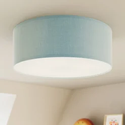 Loftlampe Rondo Kids, Ø 38 cm, blå