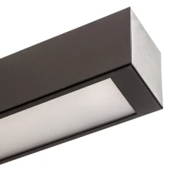 Loftlampe Straight sort 92 cm