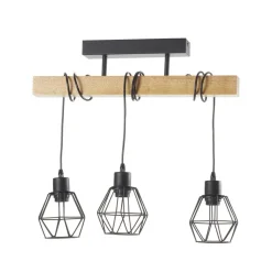 Loftlampe Townshend 5 med 3 gitterskærme