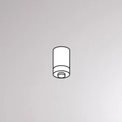 Loftsbeslag til Volare-skinne 1,5 cm sort