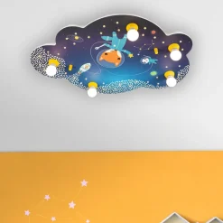 Loftslampe billede sky Space Mission, blå