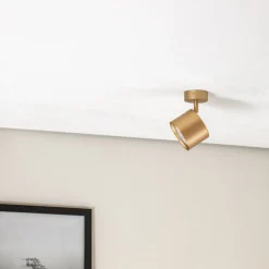 Loftspot Chloe justerbar med 1 lyskilde, guld