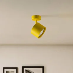 Loftspot Chloe justerbar med 1 lyskilde, gul
