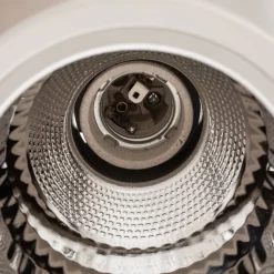 Loftspot Downlight round i hvid, Ø 13,3 cm