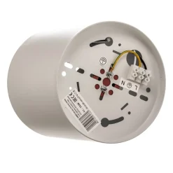 Loftspot Downlight round i hvid, Ø 13,3 cm