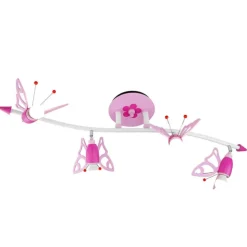 Loftspot Falter til børneværelset, 4 lyskilder