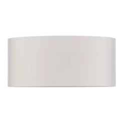 Loftspot Flea i stål, hvid