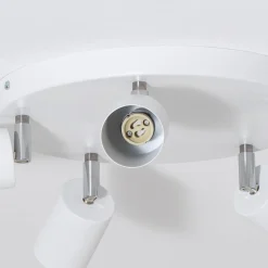 Loftspot Fun, hvid, Ø 30 cm, justerbar, GU10