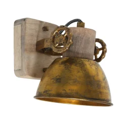 Loftspot Gearwood, 1 lyskilde bronze