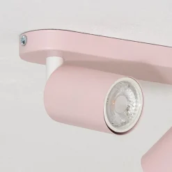 Loftspot Livia, lyserød, 35 cm, 2 lyskilder, metal, GU10