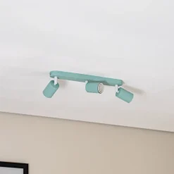 Loftspot Livia, mintgrøn, 52 cm, 3 lyskilder, metal, GU10