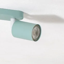 Loftspot Livia, mintgrøn, 35 cm, 2 lyskilder, metal, GU10