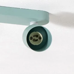 Loftspot Livia, mintgrøn, 35 cm, 2 lyskilder, metal, GU10