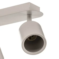 Loftspot Modo i stål, hvid, 4 lyskilder