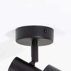 Loftspot Mona, 1 lyskilde, sort, bevægelig, stål
