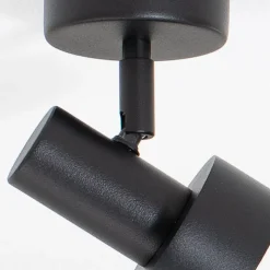 Loftspot Mona, 1 lyskilde, sort, bevægelig, stål