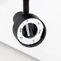 Loftspot Mona, 1 lyskilde, sort, bevægelig, stål