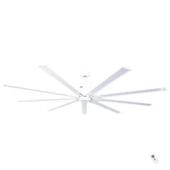 Loftventilator Big Smooth Eco 220 cm, hvid