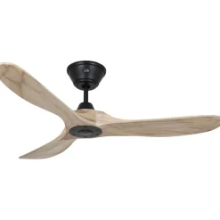 Loftventilator Eco Genuino 122 sort/lyst træ